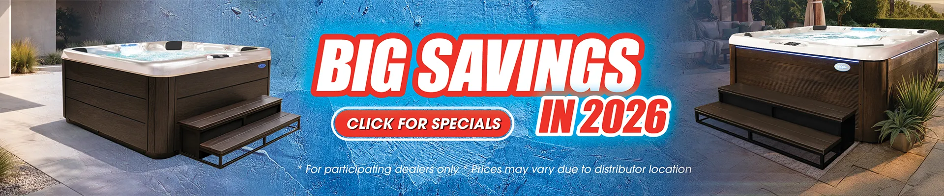 Calspas hot tub being used in a family setting - Tulare